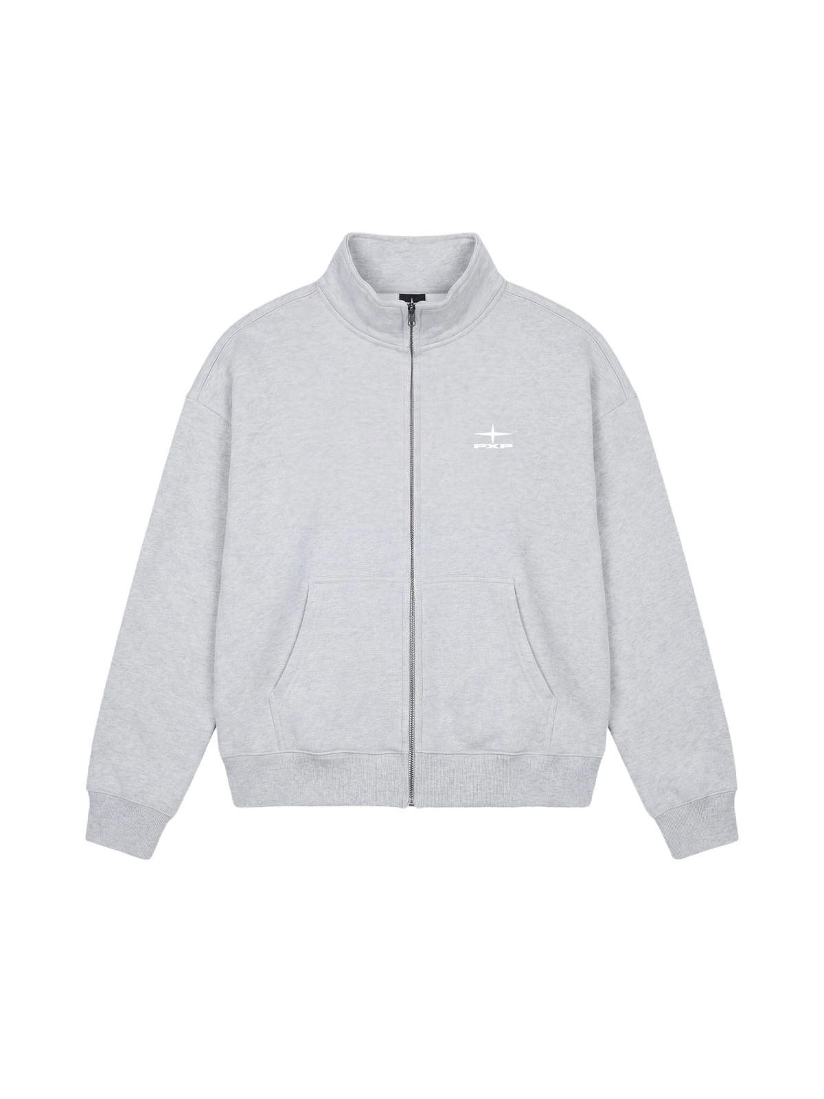 Felpa con zip e collo alto Essentials PXP