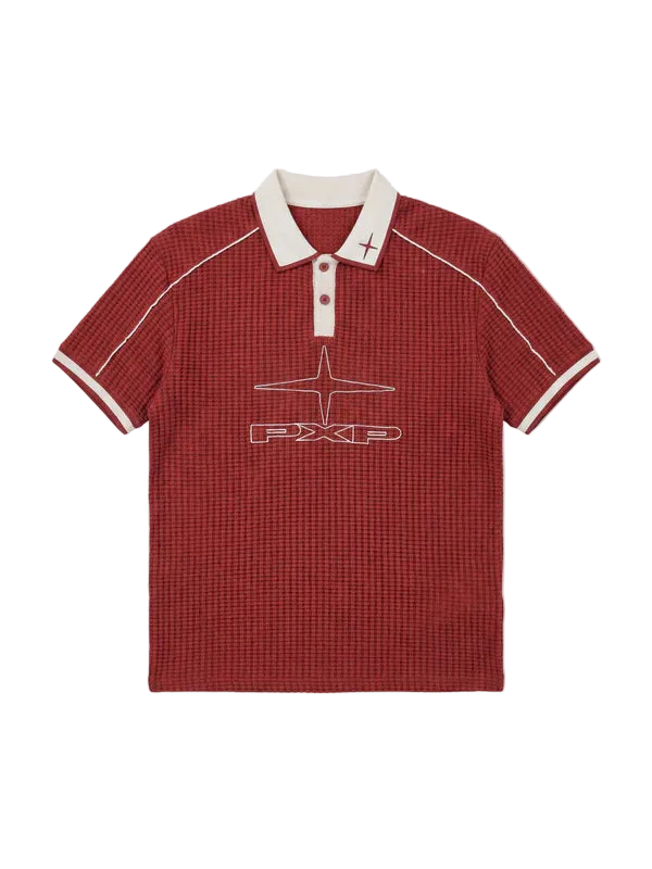"Knockout" Polo PXP Bordeaux