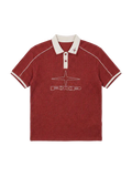 "Knockout" Polo PXP Bordeaux