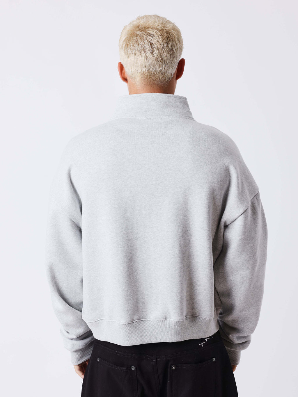 Felpa con zip e collo alto Essentials PXP