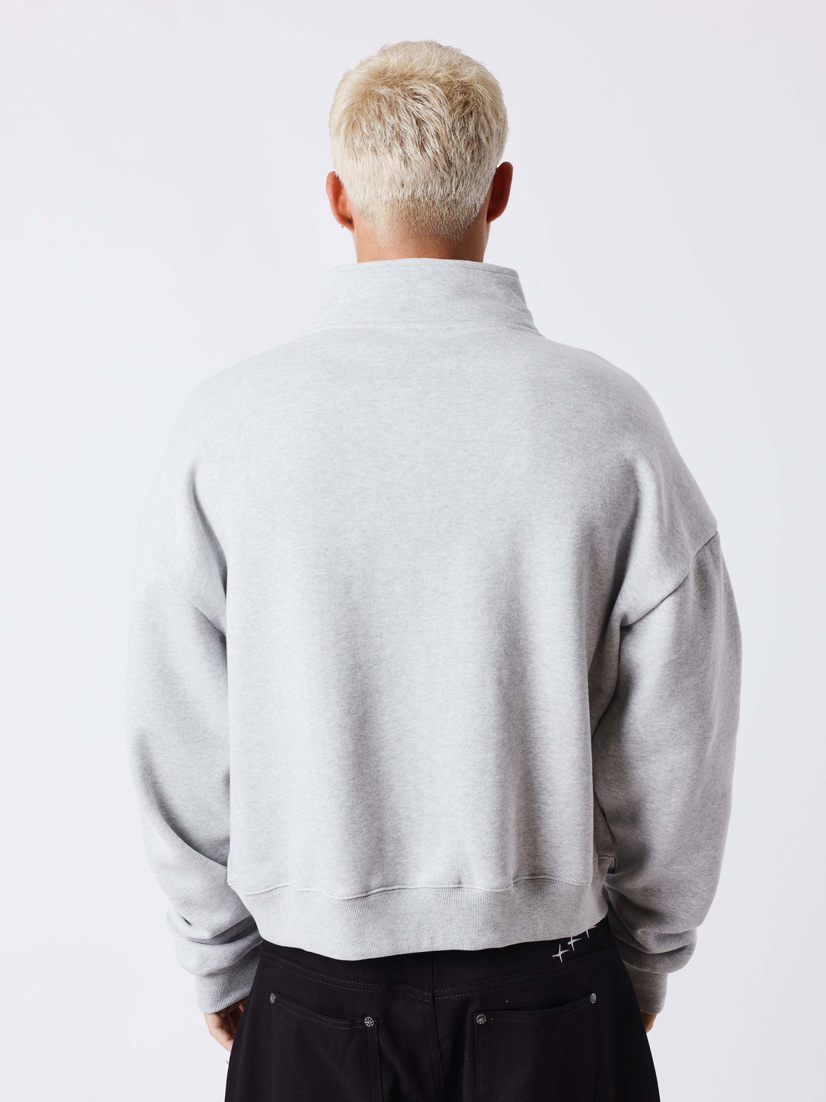 Felpa con zip e collo alto Essentials PXP