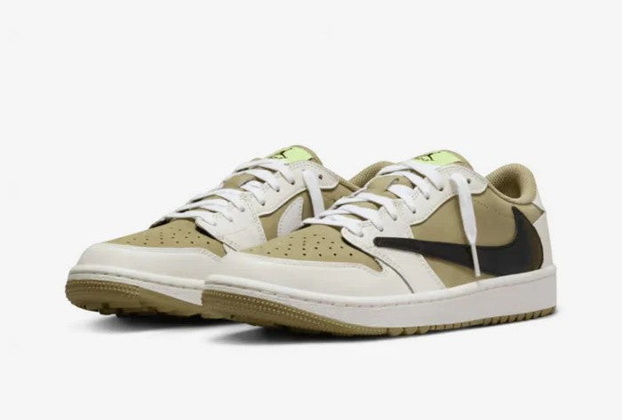 Jordan 1 Retro Low Golf Travis Scott Neutral Olive