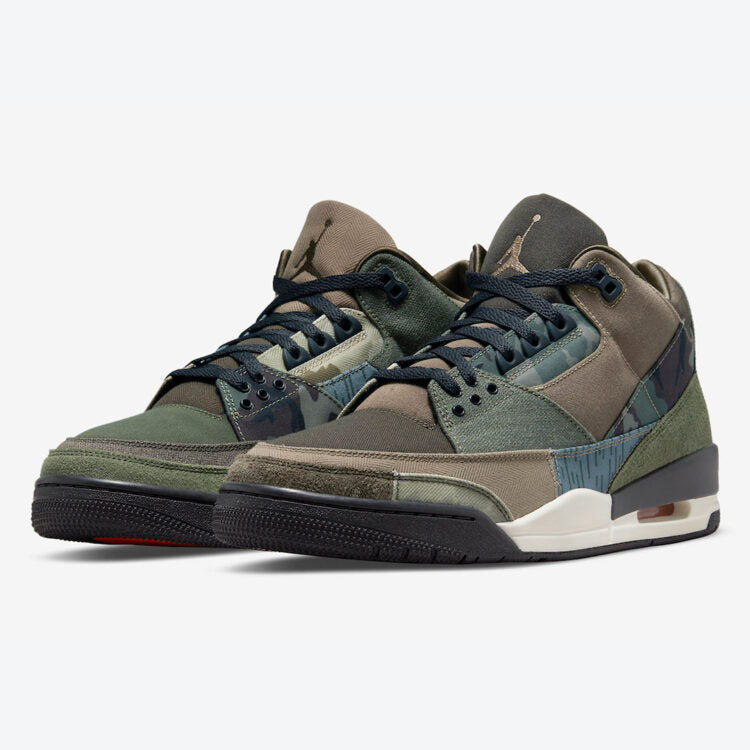 Jordan 3 Retro Patchwork Camouflage