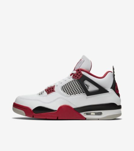 Jordan 4 Retro Fire Red (2020)(GS)