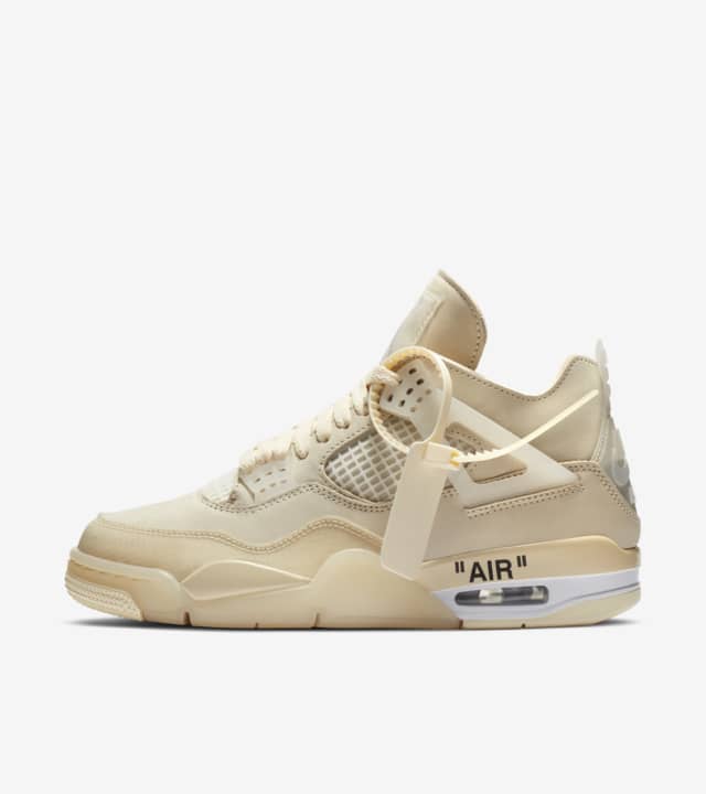 Jordan 4 Retro Off-White Sail