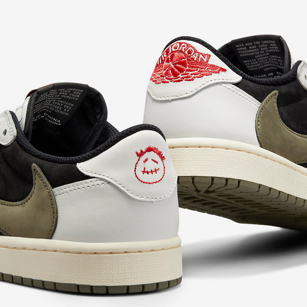 Jordan 1 Retro Low OG SP Travis Scott Olive