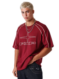"knockout" Bordeaux T-shirt PXP