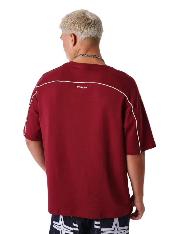 "knockout" Bordeaux T-shirt PXP