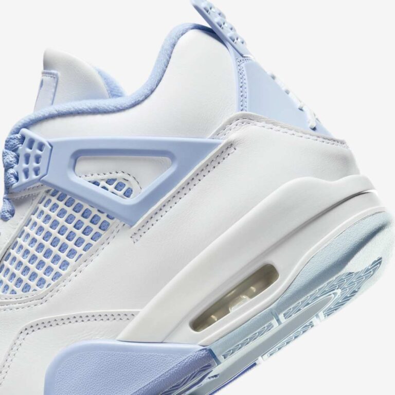 Jordan 4 Retro Aluminum Forget Me Not