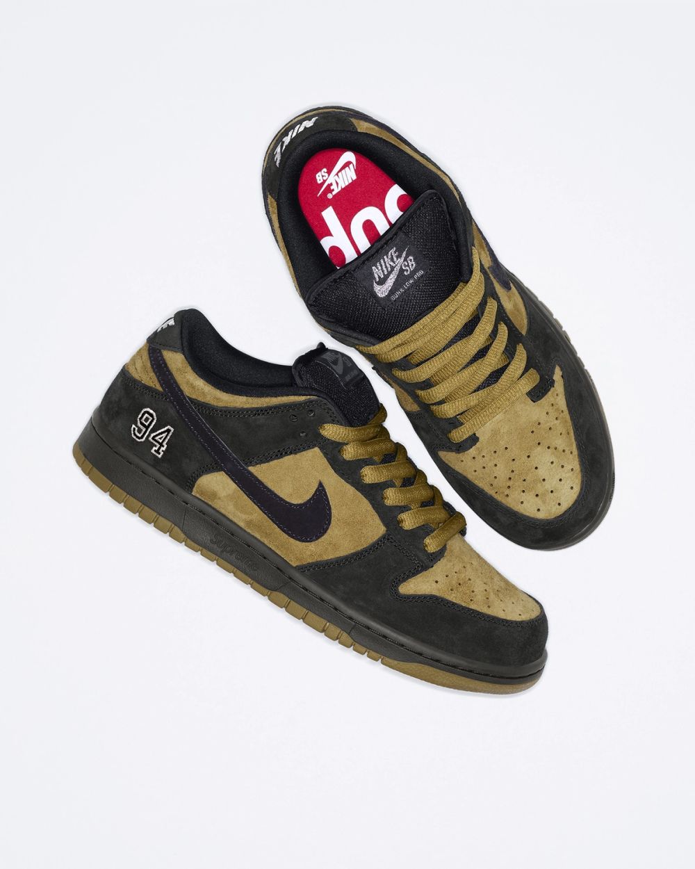Dunk Low Supreme 94 Camper Green