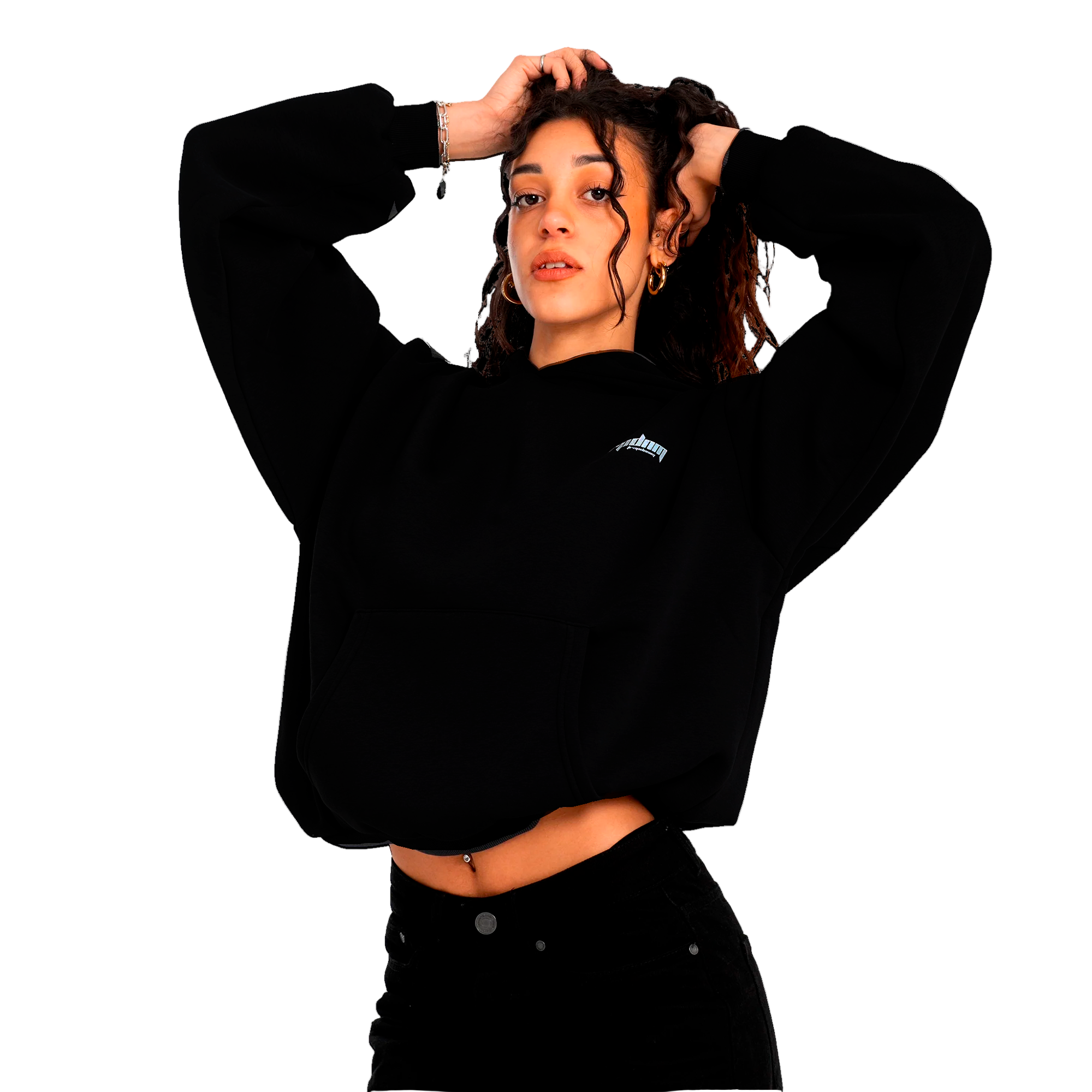 BLACK PERFECT HOODIE