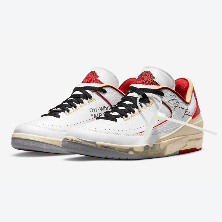 Jordan 2 Retro Low SP Off-White White Red