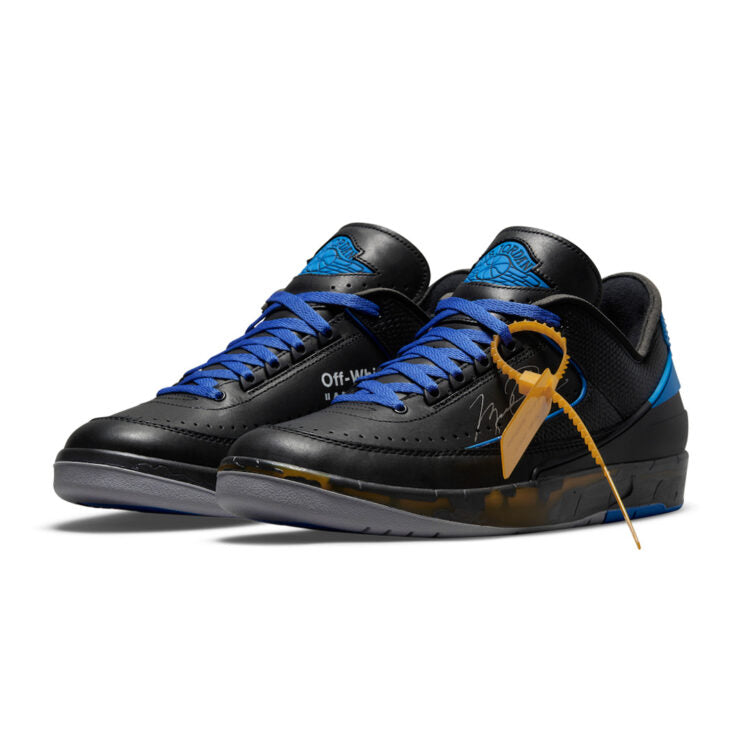 Jordan 2 Retro Low SP Off-White Black Blue