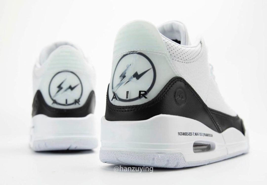 Jordan 3 Retro Fragment White Black