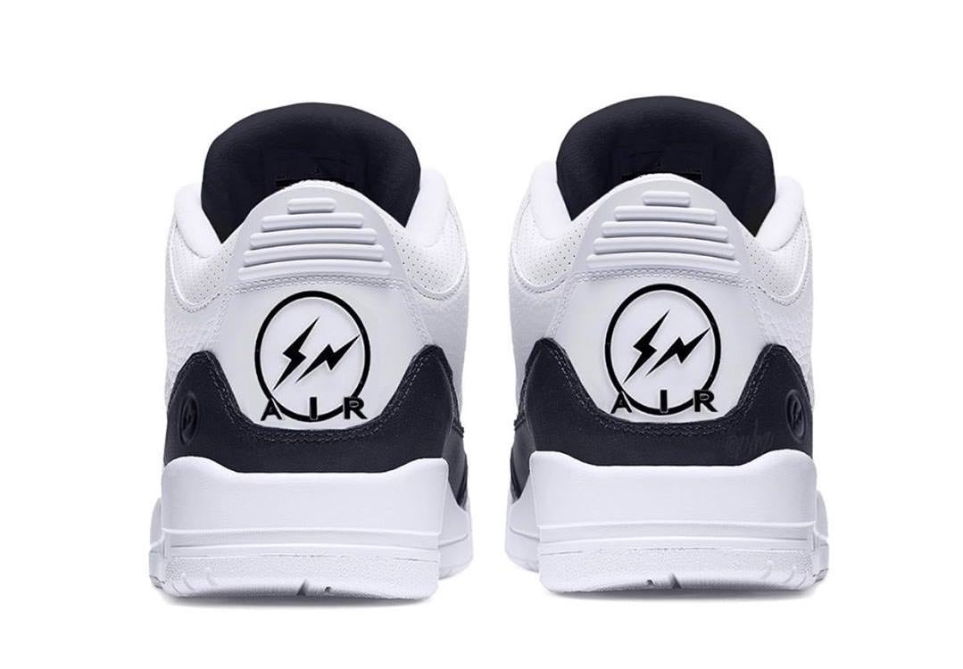 Jordan 3 Retro Fragment White Black